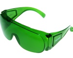 Очки защитные специализированные О22 LASER super (PC) зелёные